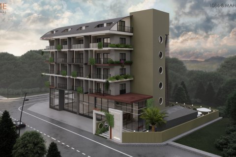 1+1 Wohnung in Prime Botanic Residence, Mahmutlar, Antalya, Türkei Nr. 88080