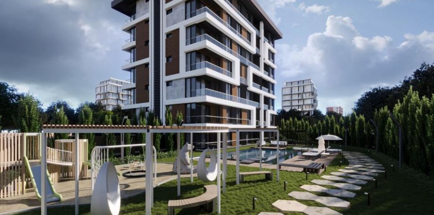 Квартира 1+1 в Авсалларе, Анталья, Турция №102458