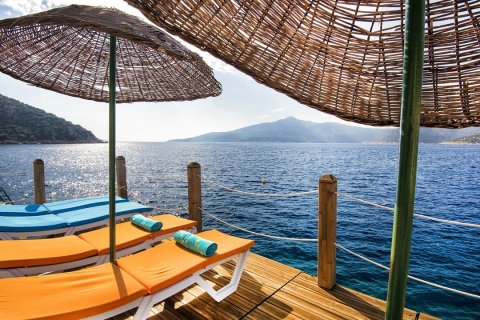 3+1 Villa  i Kalkan, Antalya, Turkiet Nr. 227192 - 8