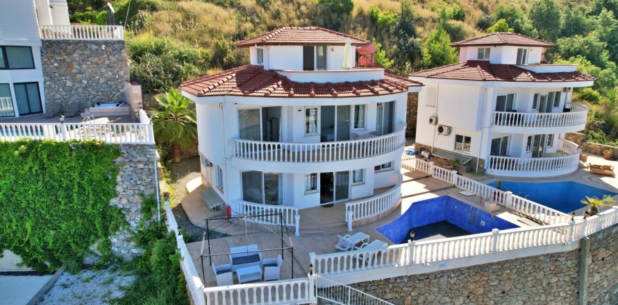 4+1 Villa  i Kargicak, Alanya, Antalya, Tyrkia Nr. 134252
