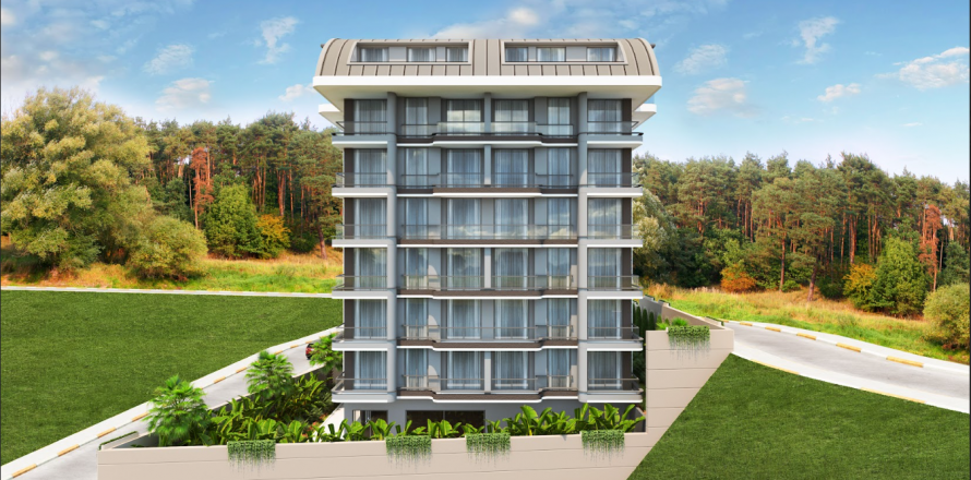 Квартира 2+1 в Демирташе, Аланья, Анталья, Турция №102728