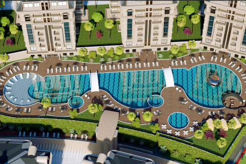 3+1 Penthouse  i Oba, Antalya, Tyrkiet Nr. 107416 - 6