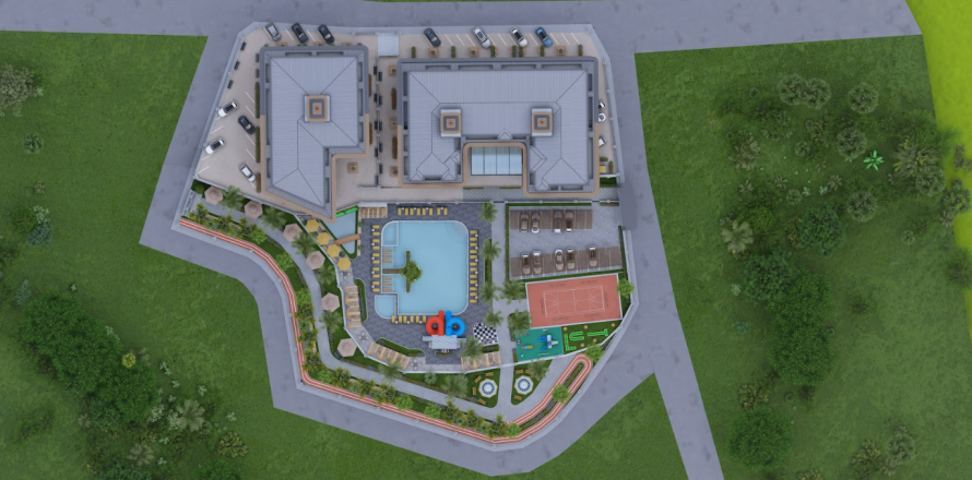 2+1 Leilighet i Oba, Antalya, Tyrkia Nr. 98671