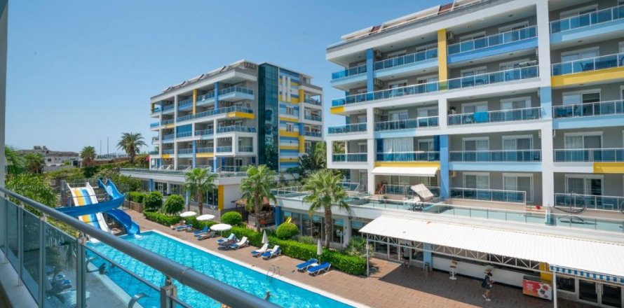 1+1 Lägenhet i Alanya, Antalya, Turkiet Nr. 96742