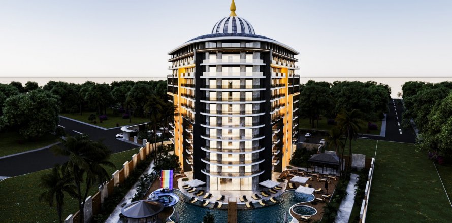 4+1 Penthouse  i Gazipasa, Antalya, Tyrkiet Nr. 98572