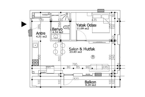 3+1 Leilighet i Ankara, Tyrkia Nr. 228892 - 20