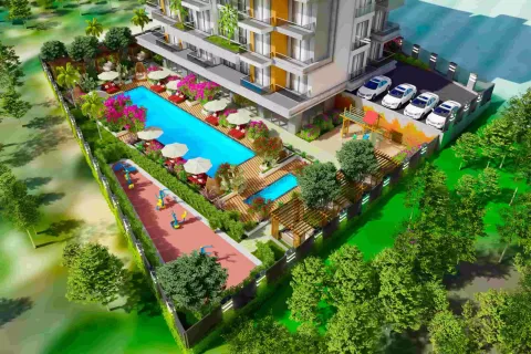 1+1 Wohnung in Avsallar, Antalya, Türkei Nr. 223008 - 2