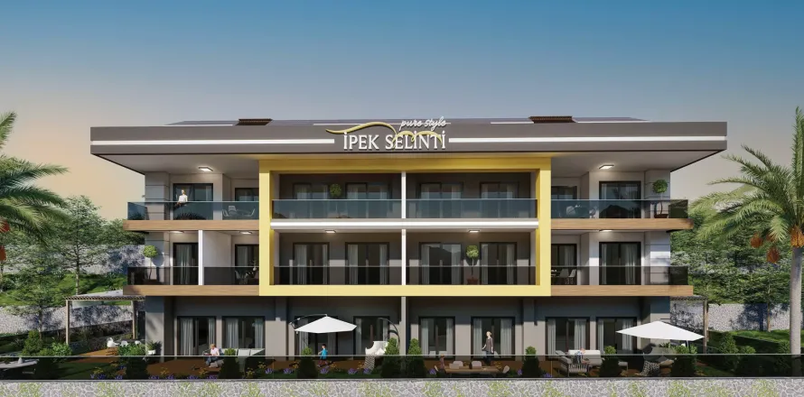 1+1 Lägenhet i Gazipasa, Antalya, Turkiet Nr. 223006