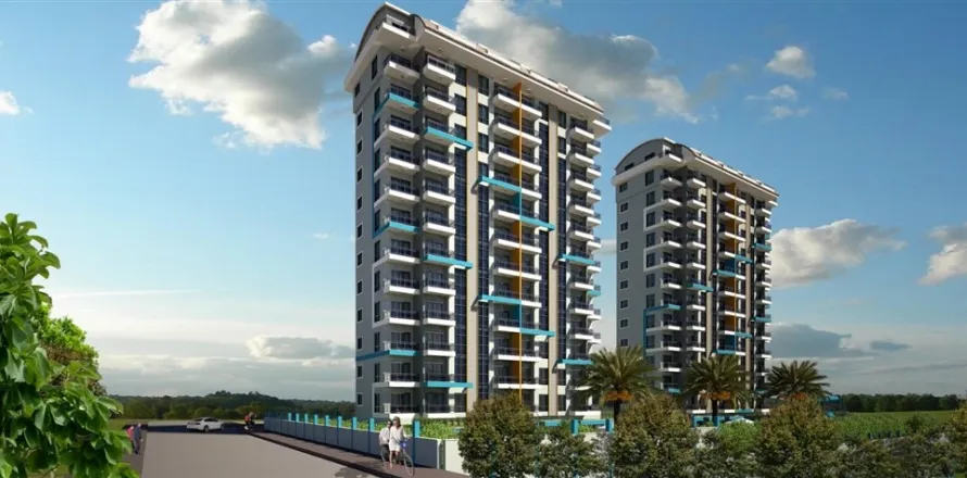 1+1 Lägenhet  i Alanya, Antalya, Turkiet Nr. 223831