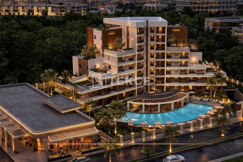 Квартира  1+1 в Аксу, Анталья, Турция №223092