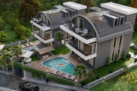4+1 Villa  in Kargicak, Alanya, Antalya, Turkey No. 98359