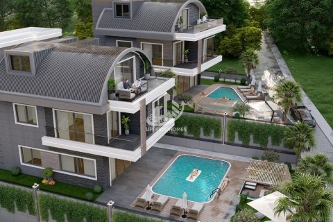 4+1 Villa i Kargicak, Alanya, Antalya, Tyrkiet Nr. 98359 - 11