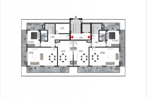 Daire 1+1 Oba, Antalya, Türkiye №98360 - 15