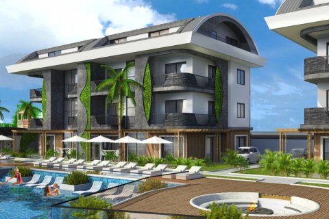 1+1 Leilighet  i Oba, Antalya, Tyrkia Nr. 98360