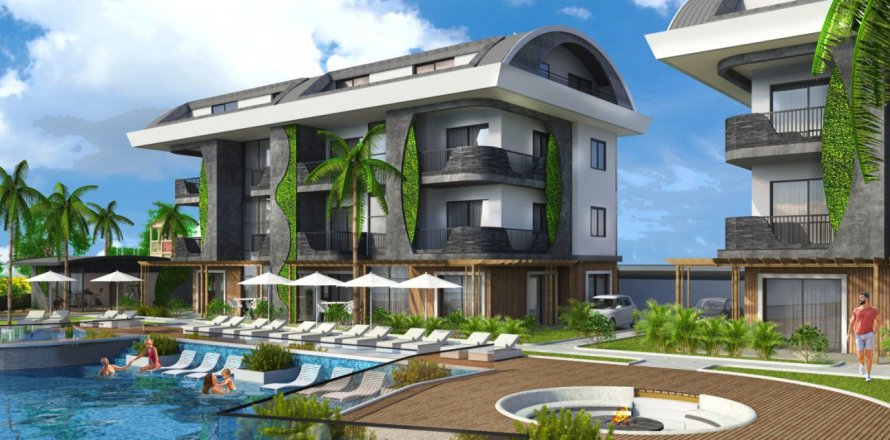Daire 1+1 Oba, Antalya, Türkiye №98360
