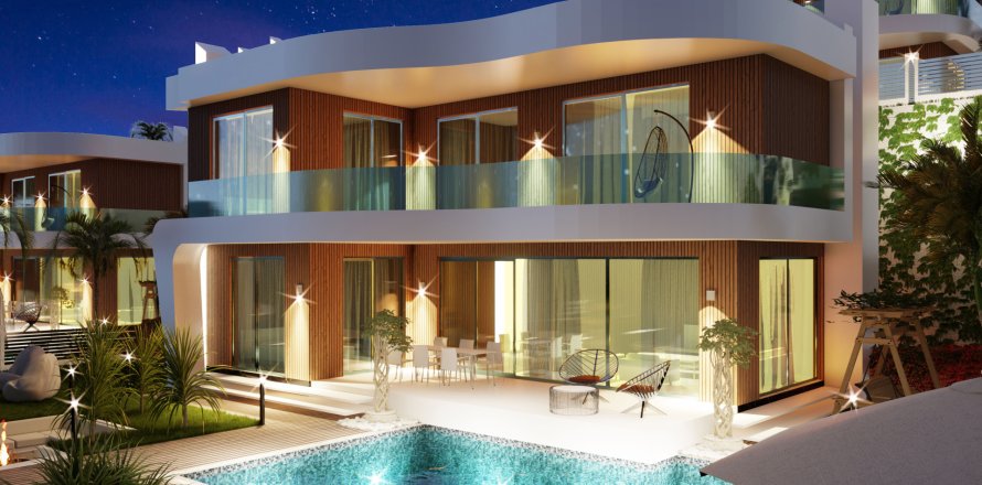 4+1 Villa  in Oba, Antalya, Turkey No. 218456