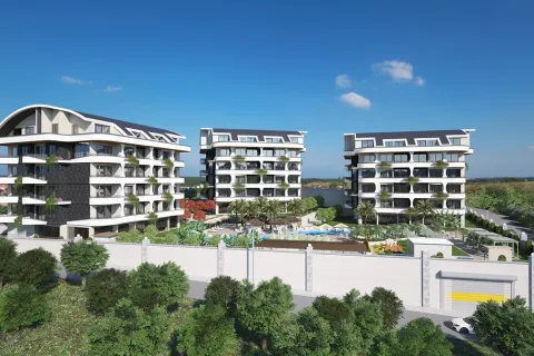 1+1 Lägenhet i Alanya, Antalya, Turkiet Nr. 223648