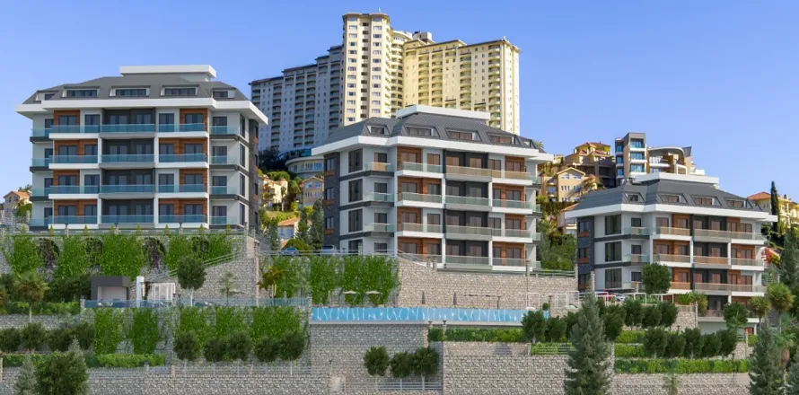Daire 1+1 Alanya, Antalya, Türkiye №223644
