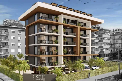 Квартира  1+1 в Аланье, Анталья, Турция №223643