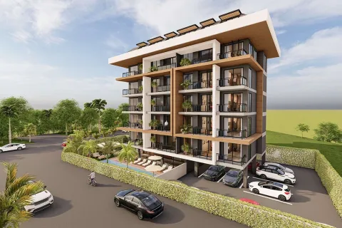 Продажа квартиры в Аланье, Анталье, Турция 1+1, 58.1м2, №223643 – фото 4