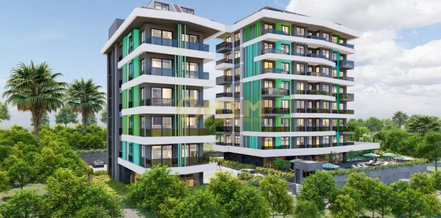 2+1 Leilighet i Alanya, Antalya, Tyrkia Nr. 92842