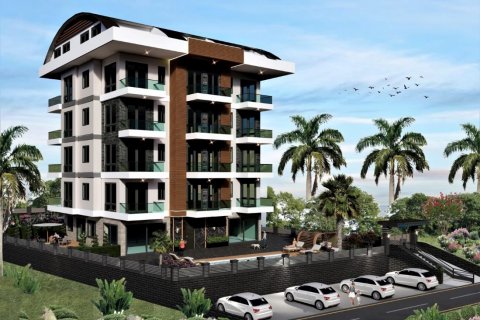 Takvåning  i Alanya, Antalya, Turkiet Nr. 93863 - 7