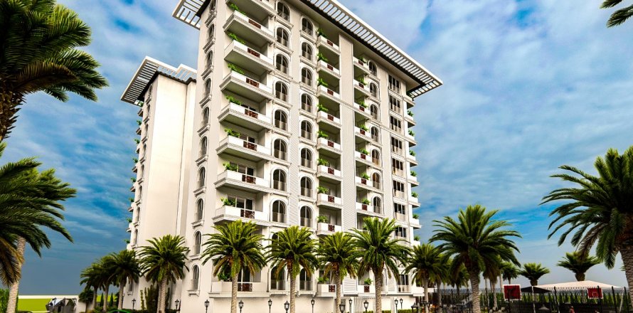 Leilighet i Alanya, Antalya, Tyrkia Nr. 93865