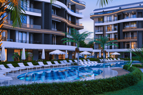 Takvåning i Oba, Antalya, Turkiet Nr. 93862 - 3