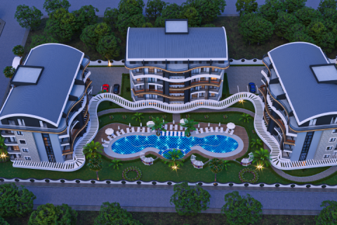 Penthouse  i Oba, Antalya, Tyrkiet Nr. 93862