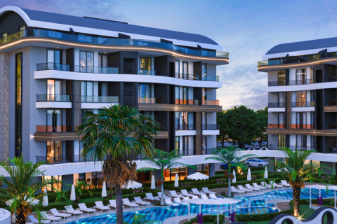 Takvåning i Oba, Antalya, Turkiet Nr. 93862 - 4