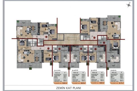 Apartment for sale  in Oba, Antalya, Turkey, 44m2, No. 95062 – photo 10
