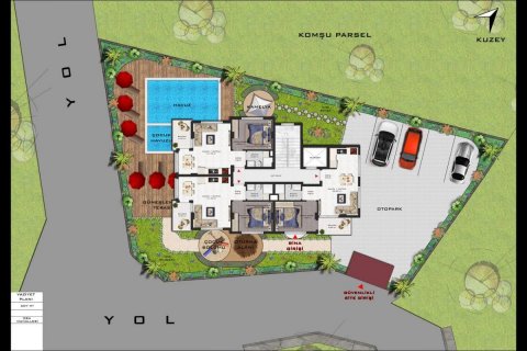 Leilighet  i Oba, Antalya, Tyrkia Nr. 94675 - 14