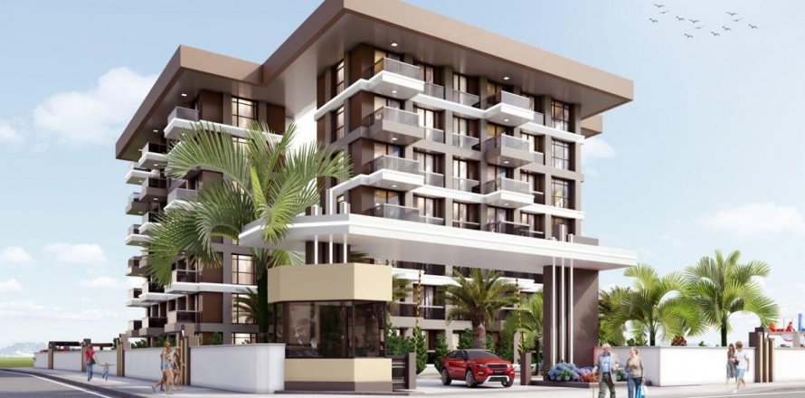 Lägenhet i Alanya, Antalya, Turkiet Nr. 94674