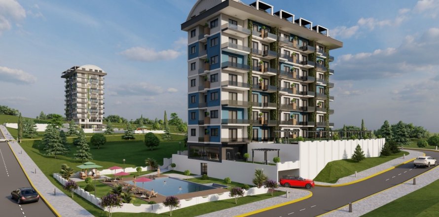 Daire  1+1  Demirtaş, Alanya, Antalya, Türkiye №95840