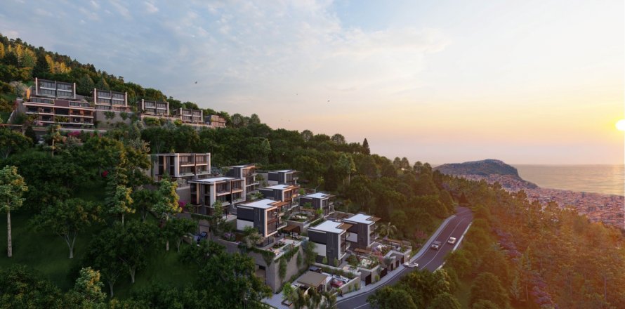 3+1 Villa  in Alanya, Antalya, Turkey No. 104577