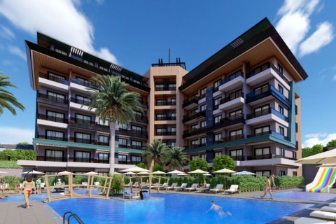 1+1 Lejlighed  i Kargicak, Alanya, Antalya, Tyrkiet Nr. 98998