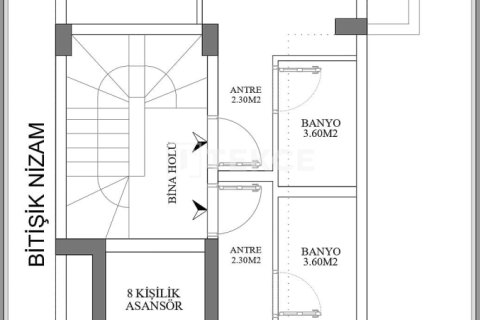 3+1 Lejlighed i Antalya, Tyrkiet Nr. 237958 - 17