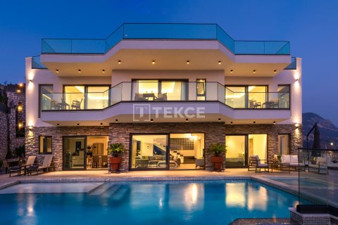 6+1 Villa  i Kas, Antalya, Tyrkiet Nr. 237957