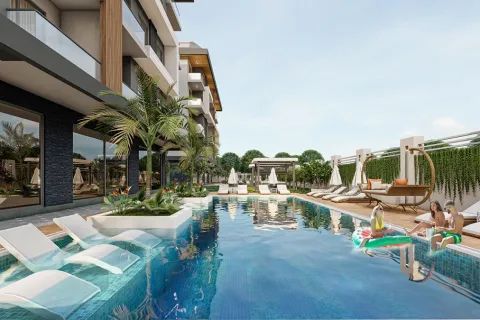 1+1 Lejlighed i Alanya, Antalya, Tyrkiet Nr. 223588 - 20
