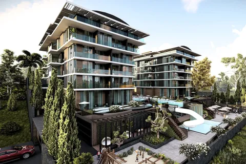 1+1 Wohnung in Alanya, Antalya, Türkei Nr. 223591 - 2