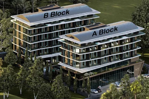 1+1 Lägenhet i Alanya, Antalya, Turkiet Nr. 223590