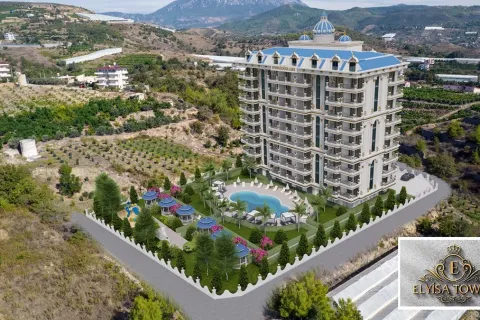 1+1 Lejlighed  i Alanya, Antalya, Tyrkiet Nr. 223586 - 4