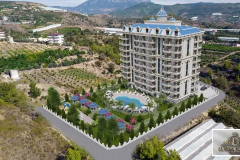 Daire  1+1  Alanya, Antalya, Türkiye №223586