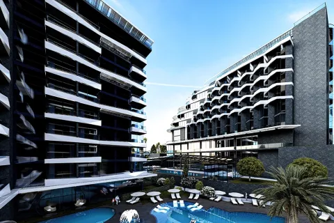 1+1 Lägenhet  i Alanya, Antalya, Turkiet Nr. 223589 - 4