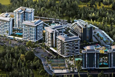 1+1 Apartment  in Alanya, Antalya, Turkey No. 223589
