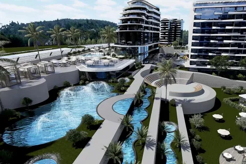 1+1 Lägenhet  i Alanya, Antalya, Turkiet Nr. 223589 - 3