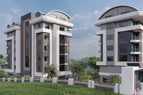 1+1 Lägenhet i Alanya, Antalya, Turkiet Nr. 223587 - 2
