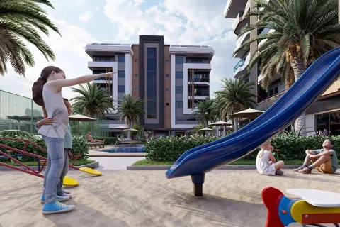 1+1 Lägenhet i Alanya, Antalya, Turkiet Nr. 223587 - 16