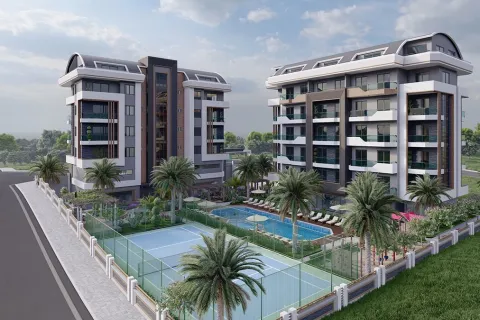 1+1 Wohnung  in Alanya, Antalya, Türkei Nr. 223587