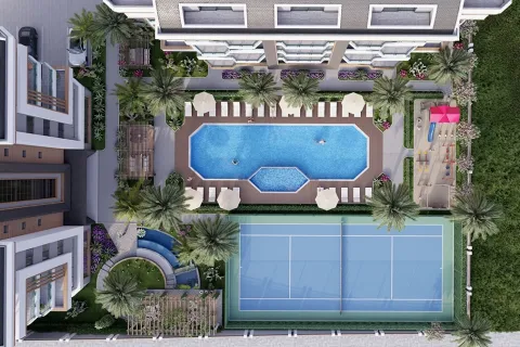 1+1 Lägenhet i Alanya, Antalya, Turkiet Nr. 223587 - 25